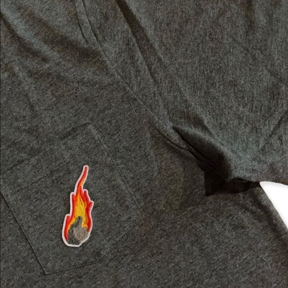 NWT Wool + Pepper Co. Meteor Unisex Pocket Tee - Picture 4 of 6